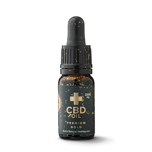 CBD Olie 25% van Dutch Natural Healing (10ml) - (2500mg)