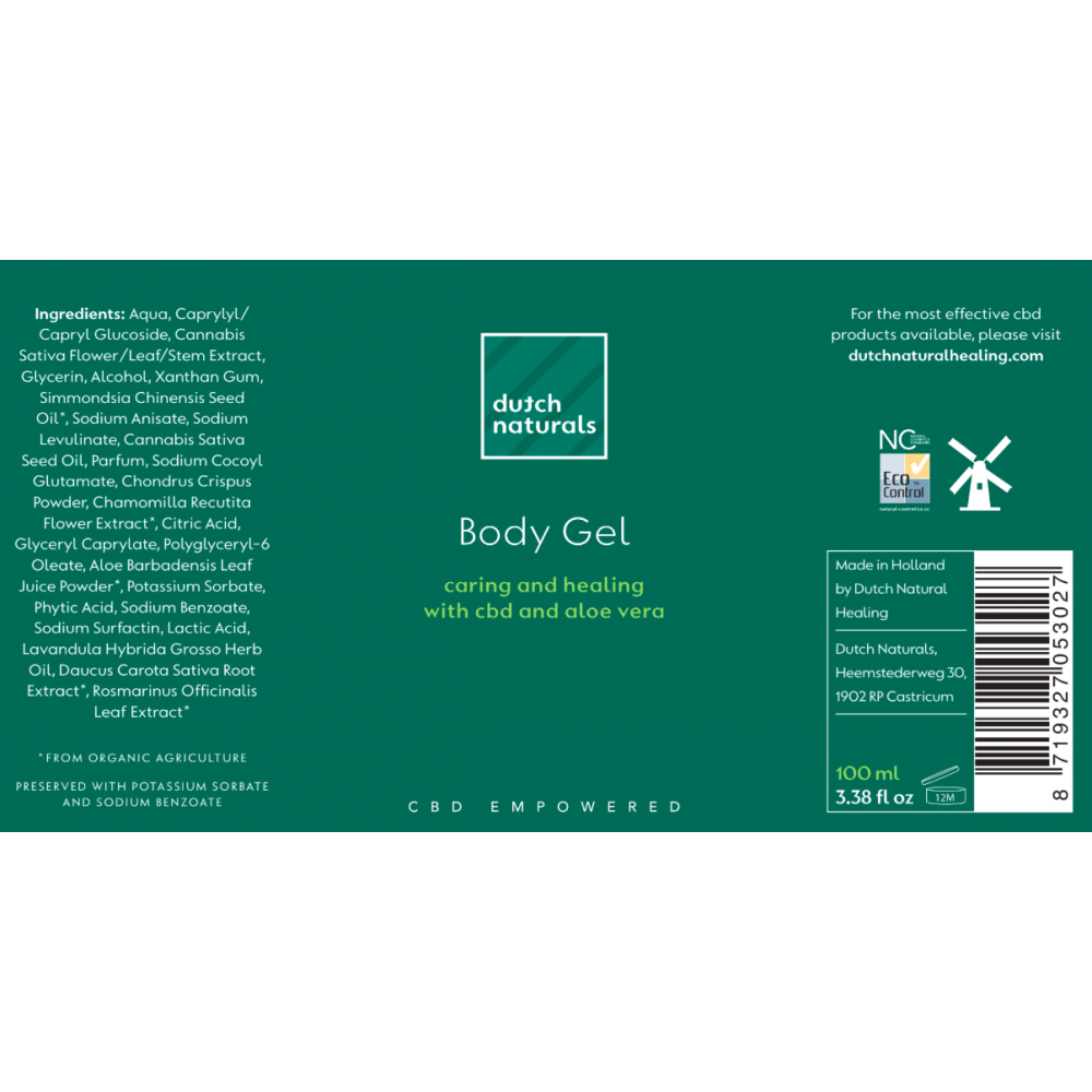 CBD Kӧrpergel 100ml - 250mg – Bild 2